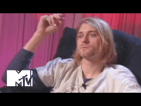 , title : 'Kurt Cobain Talks Music Videos, His Stomach & Frances Bean | MTV News'