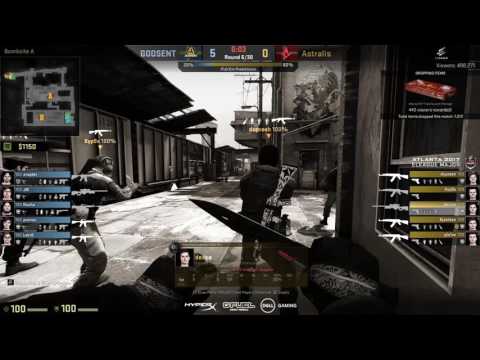 ELEAGUE Atlanta 2017 CS:GO | Group Stage Match 7 | Astralis vs GODSENT
