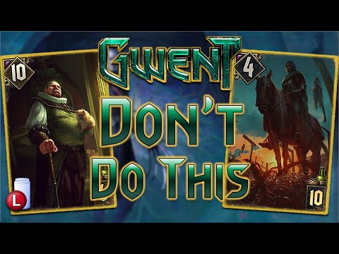 THE WORST DECK EVER MADE - GWENT BANISHED SEASONAL EVENT MEME DECK