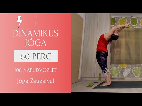 108 NAPÜDVÖZLET (Szúrja Namaszkára) - 62 perc - Jóga Zsuzsival
