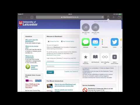 How to Save and Delete Bookmarks in Safari iPad