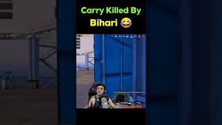 Carry Killed By Bihari 😂 | Pubg Funny Video | #Shorts #Carryminati status full screen