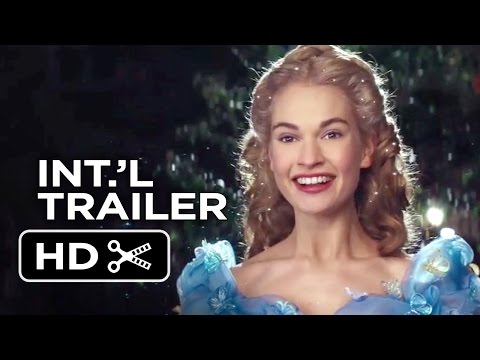 Cinderella Official International Trailer #1 (2015) - Helena Bonham Carter, Lily James Movie HD