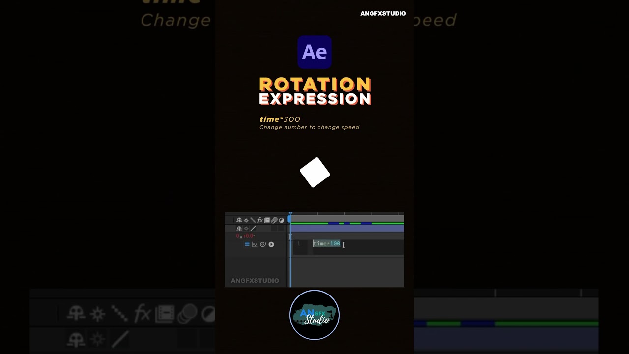 Expression Basic - After Effects.🔥 #tutorial #expressions #aftereffects #tutorial