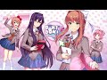 AKU INGIN SANTAI DENGAN WANITA ANIME TAPI Doki Doki Literature Club GAMEPLAY 1