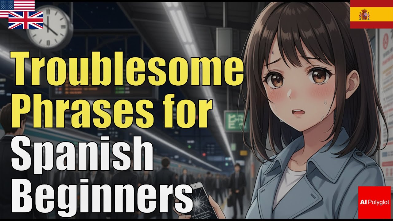 Troublesome phrases for Spanish beginners | Natural Listening | Must-Know