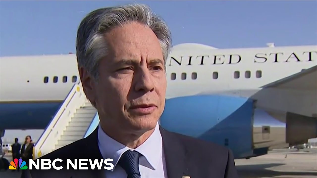 Secy. Blinken urges Israel to make measured response to Iran