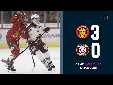 SCL Tigers vs. Genève-Servette HC - Game Highlights