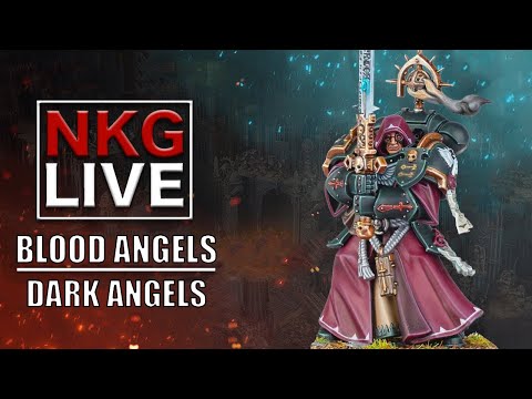 Rage Cursed Onslaught VS Librarius Conclave - Warhammer 40K Battle Report | NKG Live