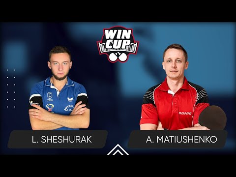 20:30 Liubomyr Sheshurak - Andrii Matiushenko West 5 WIN CUP 03.04.2024 | TABLE TENNIS WINCUP