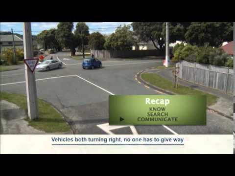 Intersections and give way rules