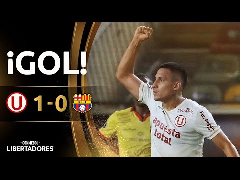 GOL | UNIVERSITARIO vs. BARCELONA DE GUAYAQUIL | FASE DE GRUPOS | CONMEBOL LIBERTADORES 2025
