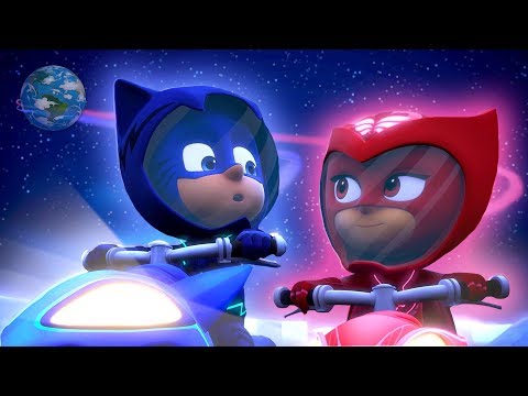 PJ Masks Full Episodes Season 2 Moonstruck 🚀 PJ Rocket! ⭐️ Super Moon Adventure | PJ Masks Official