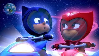 PJ Masks Full Episodes Season 2 Moonstruck 🚀 PJ Rocket! ⭐️ Super Moon Adventure | PJ Masks Official