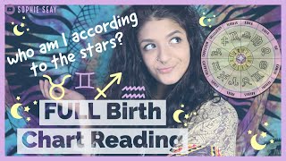 COSTAR BIRTH CHART READING || ALL OF MY SIGNS