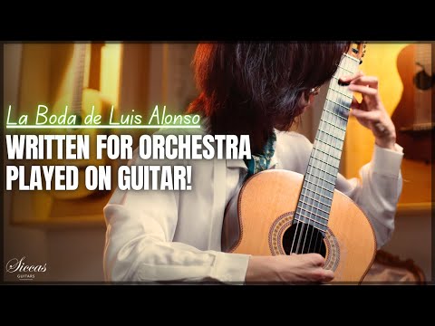 Shilong Fan plays La Boda de Luis Alonso by Jeronimo Giménez on a Dieter Hopf Classical Guitar
