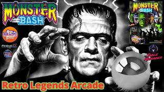 Monster Bash Month Starts Retro Legends Arcade! VPX on AtGames and GANGSTERS Pinball! Episode 88