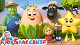 Old Macdonald + Ding Dong bell + More Nursery Rhymes | Kids Spaceship | Nursery Rhymes & Poem Song