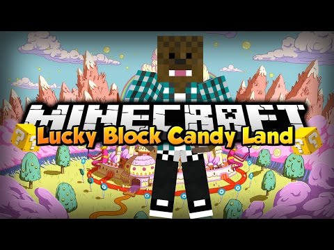 Minecraft: Lucky Block Candy Land w/ xSlayder