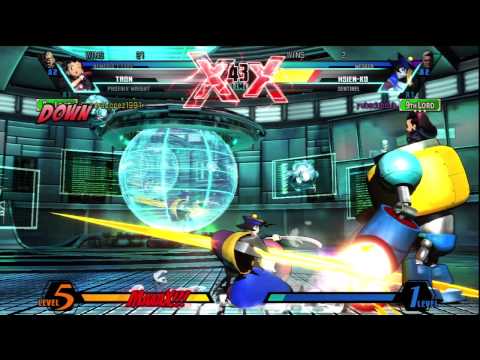 Ultimate Marvel Vs Capcom 3 (PS3) Ranked Match Very good win streak lol