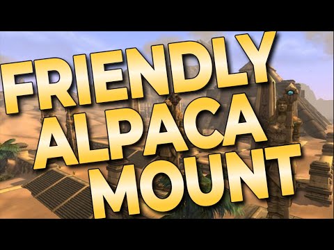 How to get the Friendly Alpaca Mount