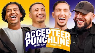 "Wat zegt Anouk die stottert?" | Accepteer de Punchline met Kleine John, Ilias Vietto &amp; Charbonn