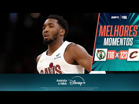 Mitchell e Mobley dão show em virada impressionante dos Cavs sobre os Celtics; VEJA os lances