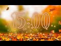 15 Minute Fall Countdown Timer