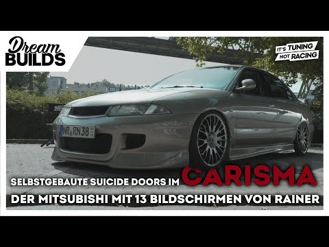 DreamBuilds - Rainer's homemade suicide doors on his Mitsubishi Carisma - it's tuning, not racing