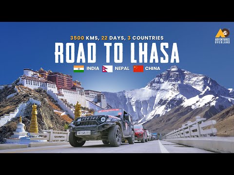 Road to Lhasa | Self Drive Road Trip to Lhasa | Potala Palace | Namtso Lake | Tibet | China #travel