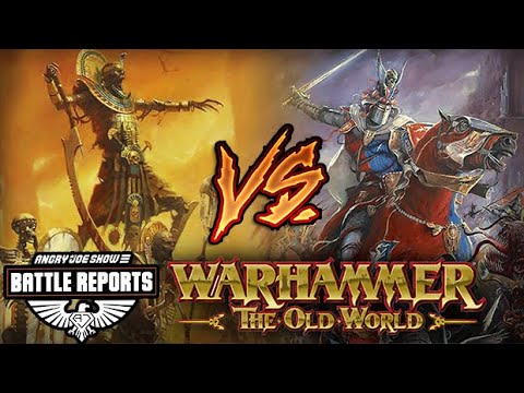 Warhammer: The Old World Returns! - Tomb Kings vs Bretonnia Battle Report!