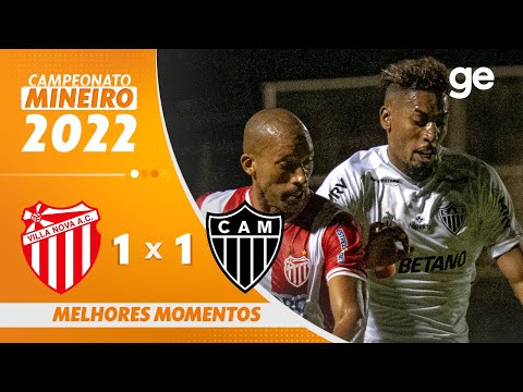 Gols e lances de Vila Nova-MG x Atlético Mineiro