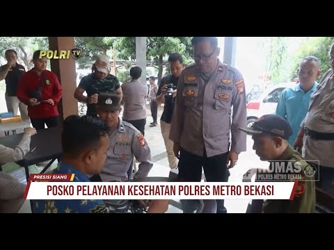 POSKO PELAYANAN KESEHATAN POLRES METRO BEKASI