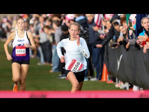 Girls Championship 5k - NXR Northwest Regional 2025 [Full Race Replay]