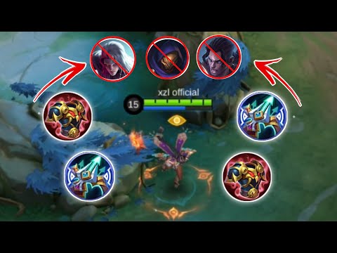 KARRIE BEST BUILD TO COUNTER BURST HEROES🔥 MLBB