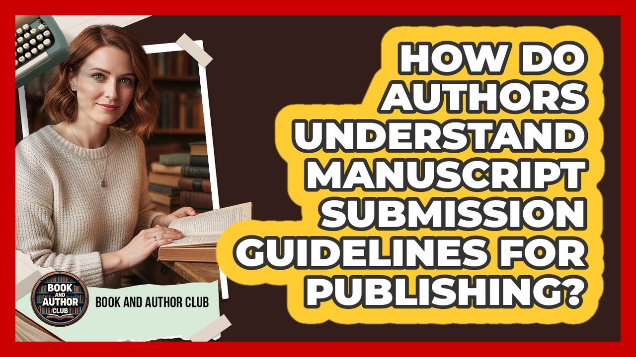 How Do Authors Understand Manuscript Submission Guidelines For Publishing? - Book and Author Club