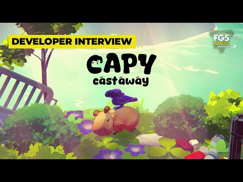 Capy Castaway - Developer Interview - FGS Live From gamescom