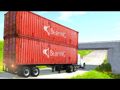 Trucks vs Bridges #001 – BeamNG.Drive