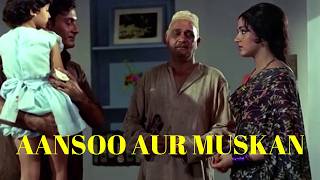 Download lagu AANSOO AUR MUSKAN | Emotional Bollywood Drama | Vintage Hindi Cinema | HEMA MALINI mp3