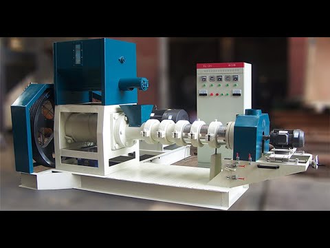 How to make floating fish pellets,fish feed extrusion proces...