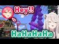 FPS Botan Headshots Miko With An Arrow From Long Distance 【ENG Sub/Hololive】