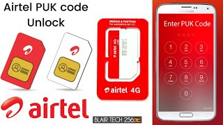 How to get Puk code for Airtel Uganda Sim Card