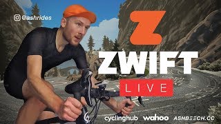 HILLS INTO HELL - Live Zwift Race