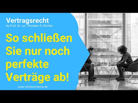 So schließen Sie nur noch perfekte Verträge ab!