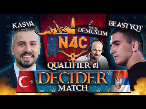 N4C - Beastyqt vs Kasva - Winner Gets To The Main Event w/ Demuslim