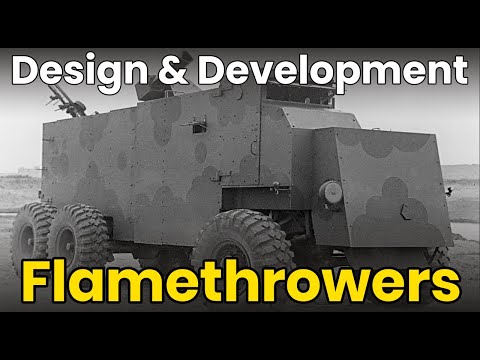 British Flamethrower Vehicles - Tank Design & Development - Part 1