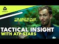 Tennis Tactical Insight With Top ATP Stars (Part 1)