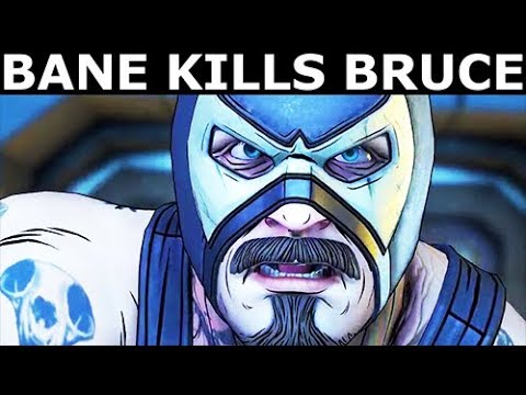 Bane Kills Bruce Wayne - BATMAN Season 2 The Enemy Within Episode 4: What Ails You (Telltale Series)