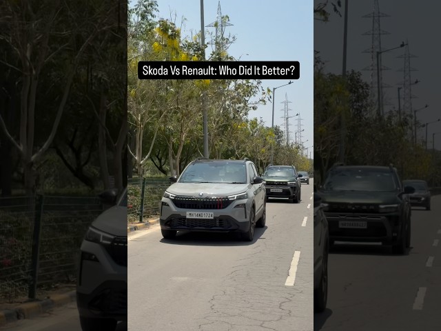 Renault Duster vs Skoda Kushaq: Road Presence