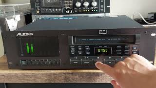 Video thumbnail for Alesis ADAT "Blackface" (1992) Short audio demo by Ralph Lauwaert